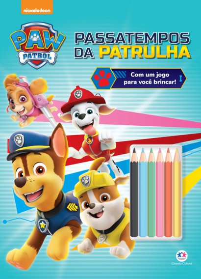 Patrulha Canina - Livro De Atividades Para Colorir - Livraria